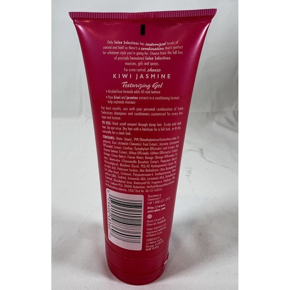 Salon Selectives by Helene Curtis Botanical Blends Texturizing Gel 7oz-NOS‎ - Picture 2 of 2